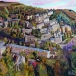View from the hill | oil on canvas 60cm x 50cm | original oil painting by Mark Sofilas | Sold
