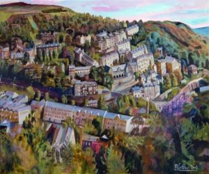 View from the hill | oil on canvas 60cm x 50cm | original oil painting by Mark Sofilas | Sold